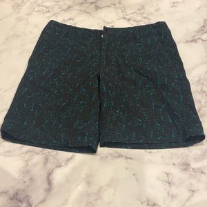 All in Motion Black and Teal Kids Shorts